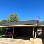 Beautiful black GAF shingle color