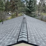Beautiful Timbercrest ridge cap shingles