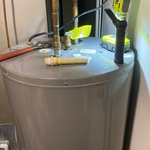 Fixed the hot water heater for this client.