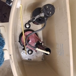Toilet flushing system