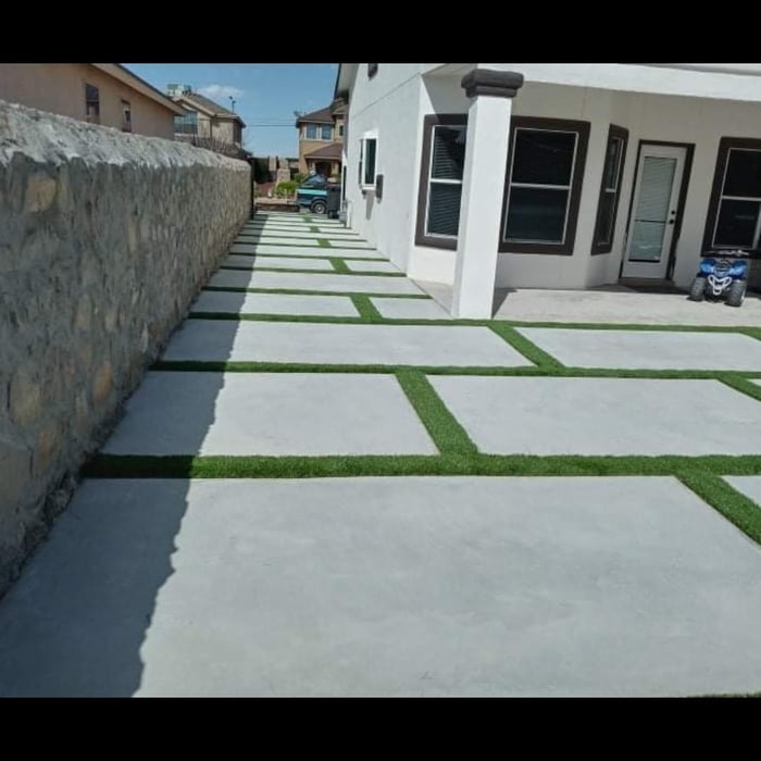 Stamp concrete