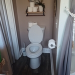 Bathroom, and we fill the paper products for the customers