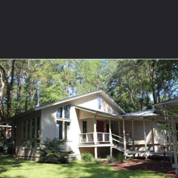 First house we painted exterior an remodel the porch