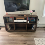 Custom TV stand and sofa table