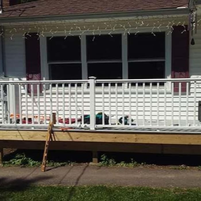 Finished deck