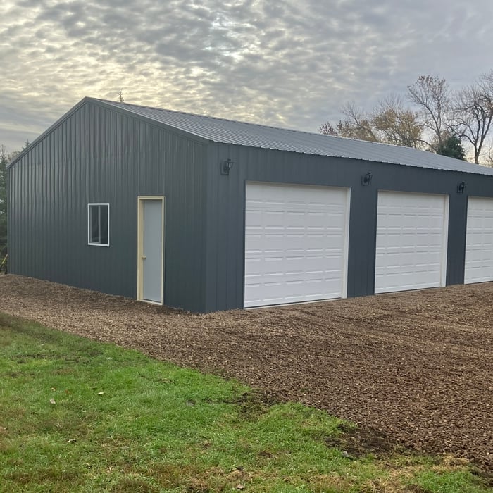 3 Stall Steel Garage Arvilla ND