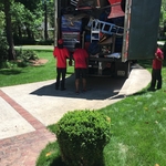 Closing doors preparing to unload at the drop off