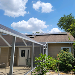 Old solar panel system removal