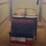 5,000 lbs of oil