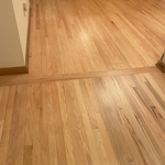 Floor was ruined by dogs