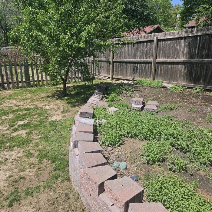Wall, pre repair
