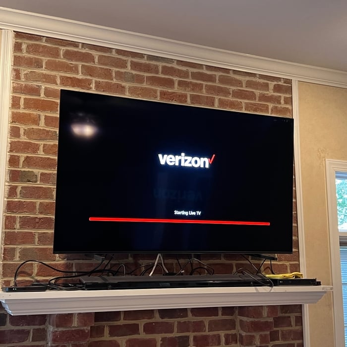 Tv mounting