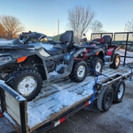Transporting atv's