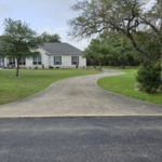 driveway before