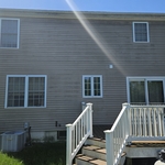 Mold and algae removal from vinyl siding and deck