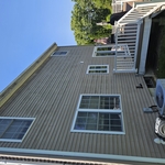 Mold and algae removal from vinyl siding and deck
