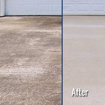 Pressure Washing Driveway