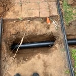 Installing a new laundry line