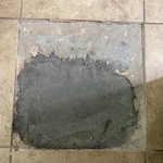 Repouring of concrete