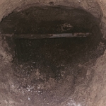 Leaking water line underneath slab foundation