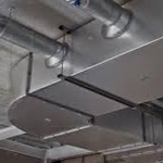 Commercial duct insulation and metal