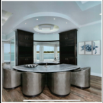 Custom Cherry Wetbar
