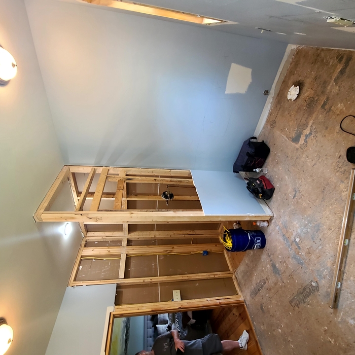 Bruce bathroom remodel