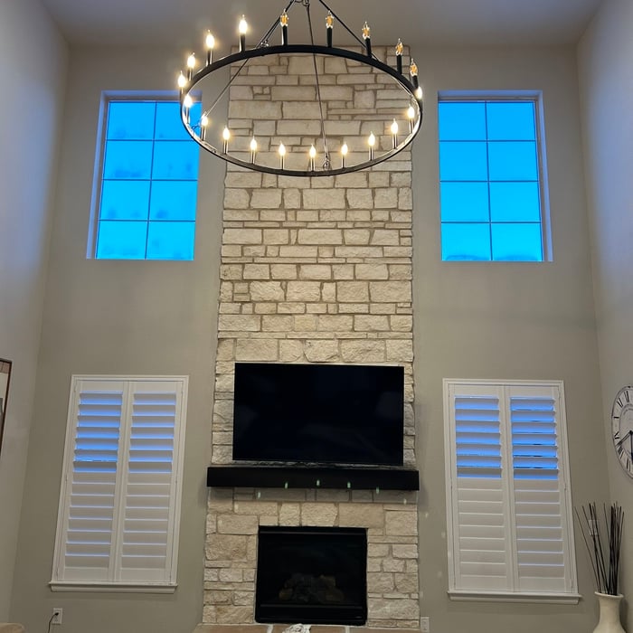Natural Stone Fireplace