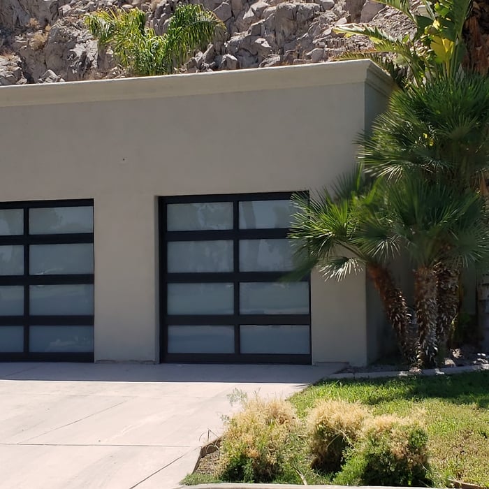 New garage doors
