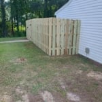 New fence