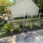 New fence