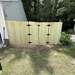 New fence