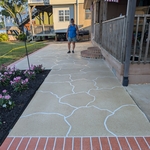 A new look for the patio.