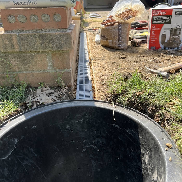 Drain Pipe Installation - Exterior Project