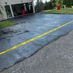 Driveway sealed