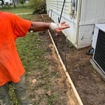 Concrete pad