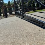Built myself and hung iron entry gates all custom built
