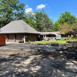 demo of a burnt garage