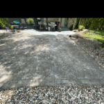 Before sealing concrete