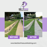 Home Soft Wash, Driveway Cleaning, and Retaining Wall Cleaning