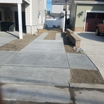 Concrete driveways