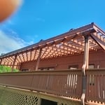 Roof repair and painting
