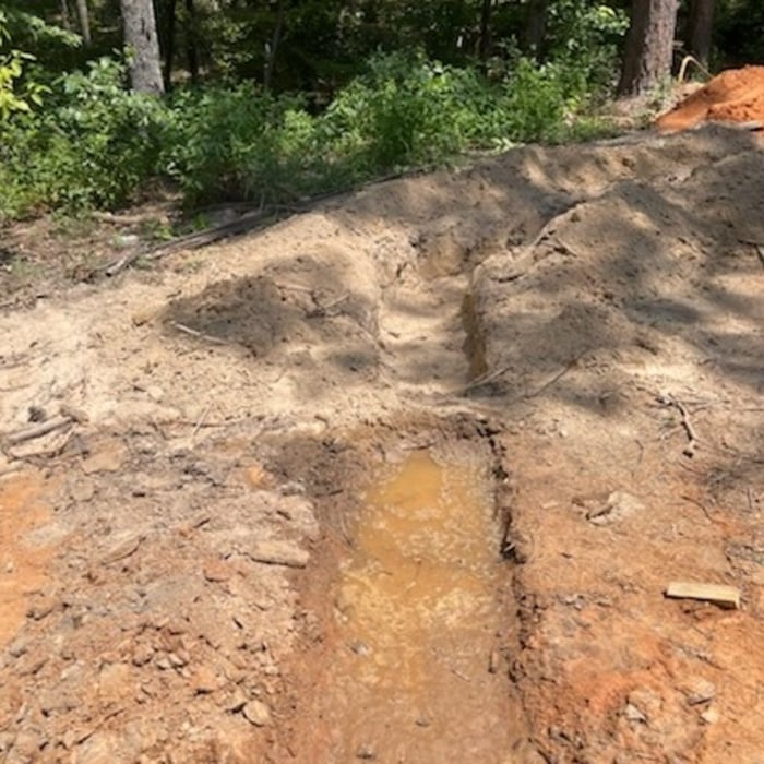 Pool water pipe installation