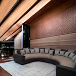 Custom-made sofa.