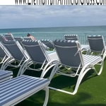 Luxurious Beachside Resort dream area. From backyard to beach-side, we can get it done! Resort hotel relaxing beach chairs and fun in the sun. Commercial to residential experts. Ocean views and cool breezes.