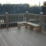 Custom IPE Roof Deck