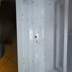 Inside fridge drawer before