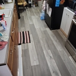 New kitchen flooring