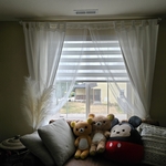 Whole House Zebra Shades Installation