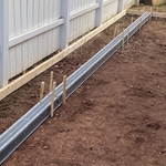 Concrete porch
